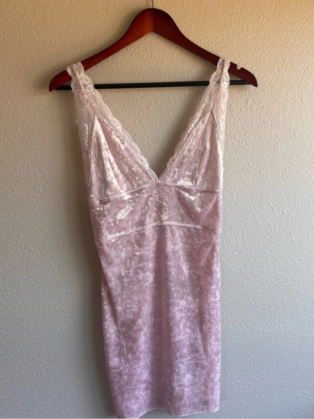 Free People Velvet Mini Dress